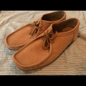 Men’s suede Clarks Originals Wallabee shoes SZ 12